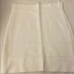 Elegant White Women's Skirt